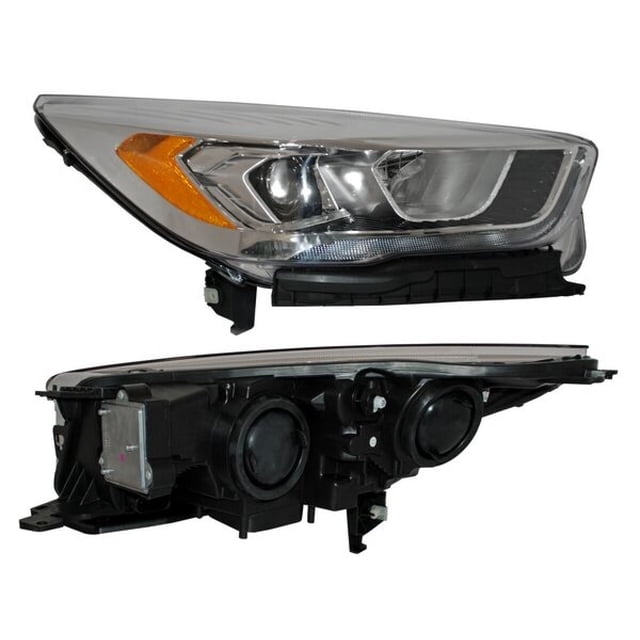 Faro Principal TYC 3011590455352174 LADO PASAJERO Fondo cromado Con luz de día