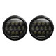 thumbnail image 1 of 2 uds 7 pulgadas coche motocicleta LED faro 200W 6000K IP67 impermeable DRL/luz baja/luz alta Carevas Faros de automóviles, 1 of 7