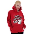 thumbnail image 3 of Old School Retro Video Gamer Nerd Unisex Plus Fleece Graphic Hoodie Brisco Brands 2X, 3 of 5