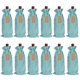 thumbnail image 1 of Zhuge 12 bolsas de regalo de vino con cordón, 13,78 × 5,9 pulgadas, reutilizables, para envolver botellas, para cumpleaños, bodas, fiestas (azul agua), 1 of 5
