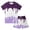 00-Dark Purple423, variant on Lullu Boys Summer Outfits Ice-Cream Print Short Sleeve T Shirt and Shorts Set, Sizes 2-14