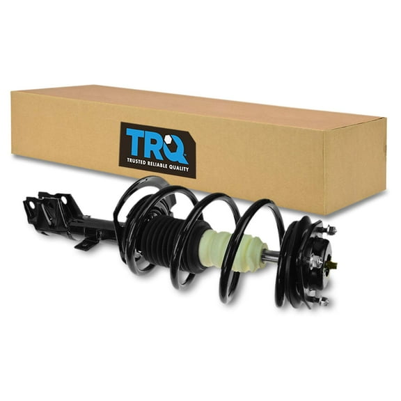 TRQ Front Left Complete Strut & Coil Spring Assembly Drivers Side Fits Select 2007-2012 Dodge Caliber 2007-2010 Jeep Compass Patriot