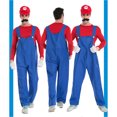 thumbnail image 4 of KAWELL Super Bros Family Costume Cosplay Costume Brothers Halloween Cosplay Costume, 4 of 6