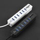thumbnail image 2 of Sidaley USB Hub 2,0 Multi USB 2,0 Hub USB Splitter alta velocidad 6 puertos Hub TF lector de tarjetas todo en extensión de computadora Hub Type6 NO6, 2 of 6