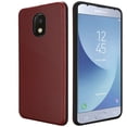 thumbnail image 2 of GSA Embossed Hybrid Case For Samsung Galaxy J7 (2018), J737 Red, 2 of 3