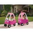 thumbnail image 3 of Little Tikes Princess Cozy Coupe Juguete para montar - Cochecito y carrito para niños pequeños que incluye puertas de trabajo, volante, bocina, tapa de gasolina, interruptor de encendido - Para juegos, 3 of 5