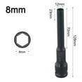 thumbnail image 2 of MYG 1/2 Drive Socket Wrench Hex Socket Head 8-19mm Adapter Spanner Converter, 2 of 10