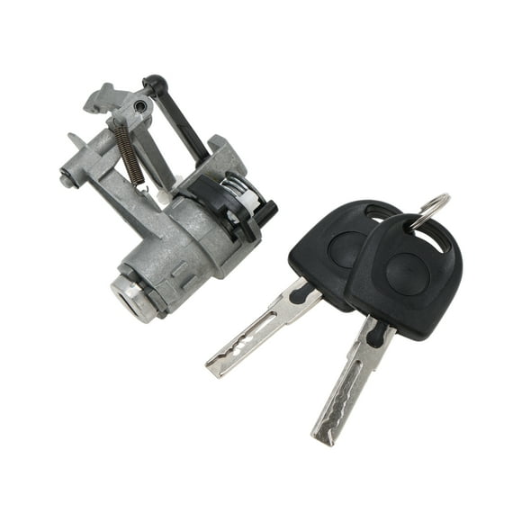 Cilindro de Cerradura del Maletero con Cilindro de Cerradura del Maletero Trasero y Llaves para Volkswagen Golf 1998-2006 Liberación del Maletero Trasero Pestillo No. 1J6827297G Metal 1 Juego