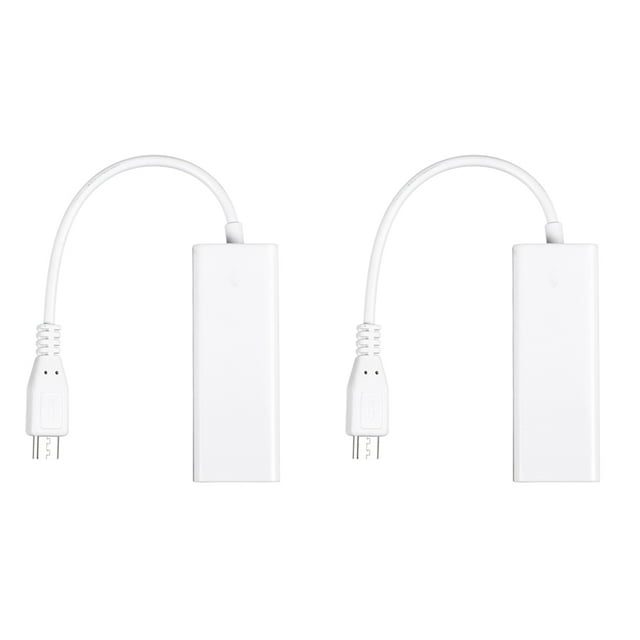 2X Mini USB 5 Broches 10/100 Mbps RJ45 Adaptateur Ethernet pour Tablette PC, 2 x Mini USB 2.0 Adaptateur Ethernet 5 Broches