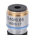thumbnail image 4 of Achromatic Microscope Objective Achromatic High Definition Biological High Magnification Objective LensS40/0.65, 4 of 4