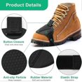 thumbnail image 3 of Motorcycle Motorbike Shift Pad - Protective Rubber Gear Shifter Guards (Black), 3 of 5
