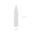 thumbnail image 2 of 300Pcs Transparent Shirt Collar Support High Temperature Resistant Collar Stay, 2 of 9