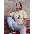thumbnail image 2 of Floral Forester Iv T-Shirt Women -Grace Popp Designs, Female 5X-Large, 2 of 4