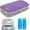 D_Purple, variant on SUNMON Insulin Cooler Travel Case with 2 TSA Approved Ice Packs - Insulin Pen Cooler Case, Suitable for Diabetic Insulin Bag, Medication for Peptide Case (Gray)