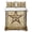 Light Brown Tan Brown, variant on Twin XL Quilt Set 68''x98'', Mountains Lightweight Summer Bedspread Coverlet Set with 2 Pillow Shams, Farmhouse Forest Nature Trees Landscape Breathable All Season Quilt Bedding for Dorm/Guest Room