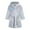 Gray, variant on Girls Bathrobe Soft Plush Fleece Hooded Dress Robe Long Sleeve Flannel Robes Fuzzy Warm Sleepwear Pajamas Night-Robe, Multicolor, 6 Years