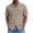 a01Khaki, variant on Mens Collared Shirts with Two Pockets Short Sleeve Button Down Shirt Casual Regular Fit Business Summer Tops Khaki S