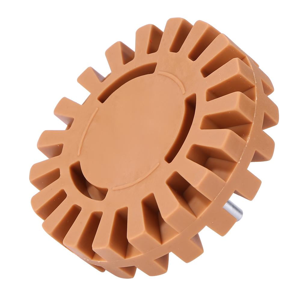 Winnereco Pinstripe Decal Eraser Wheel Pad Rubber Disk Pneumatic Car