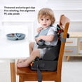 thumbnail image 2 of Asiento Elevador para Niños Pequeños para Mesa de Comedor, Silla de Cocina, Asiento Elevador Plegable con Correa Ajustable, Cojín para Aumentar la Altura del Niño para, 2 of 9