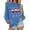 Christmas Sweatshirts for Women-A04 Blue, variant on Mifsaly Christmas Vintage Crewneck Sweatshirt Women Xmas Red Wine Cups Graphic Loose Tops Pullover Long Sleeve Trendy Festival Blouse Holiday Party Shirts 2025