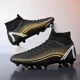 thumbnail image 3 of Botas de fútbol profesionales para hombre y mujer, tacos de entrenamiento al aire libre, zapatillas de deporte de césped, gran oferta, alta calidad, 3 of 5