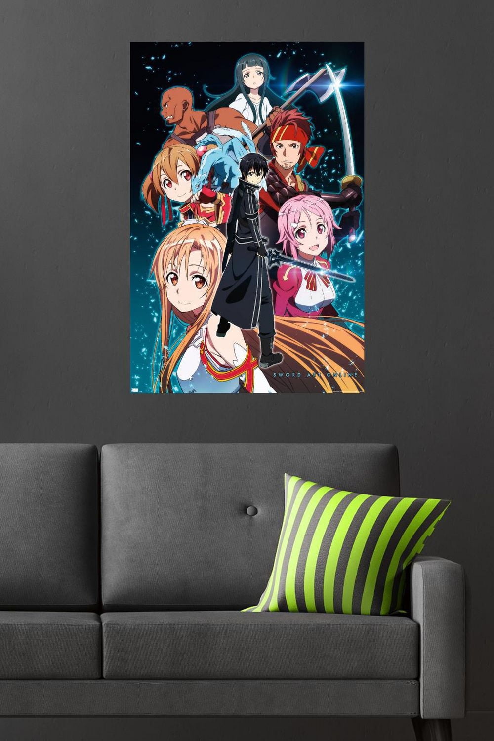 Sword Art Online - Key Art 2 Wall Poster, 22.375" x 34"