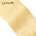 thumbnail image 2 of VIYA Silky Straight Human Hair Weave Golden Honey Blonde Color 613 16 Inch 3 Bundles/Pack For Women, 2 of 7