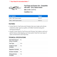 thumbnail image 2 of Fuel Pump and Strainer Set - Compatible with 2002 - 2012 Toyota Avalon 2003 2004 2005 2006 2007 2008 2009 2010 2011, 2 of 2