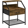 thumbnail image 1 of Buro Con Balda Comoda Mesa Mueble Noche 1 Cajon Moderno Café, 1 of 7