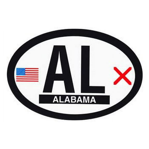 Alabama Oval Decal