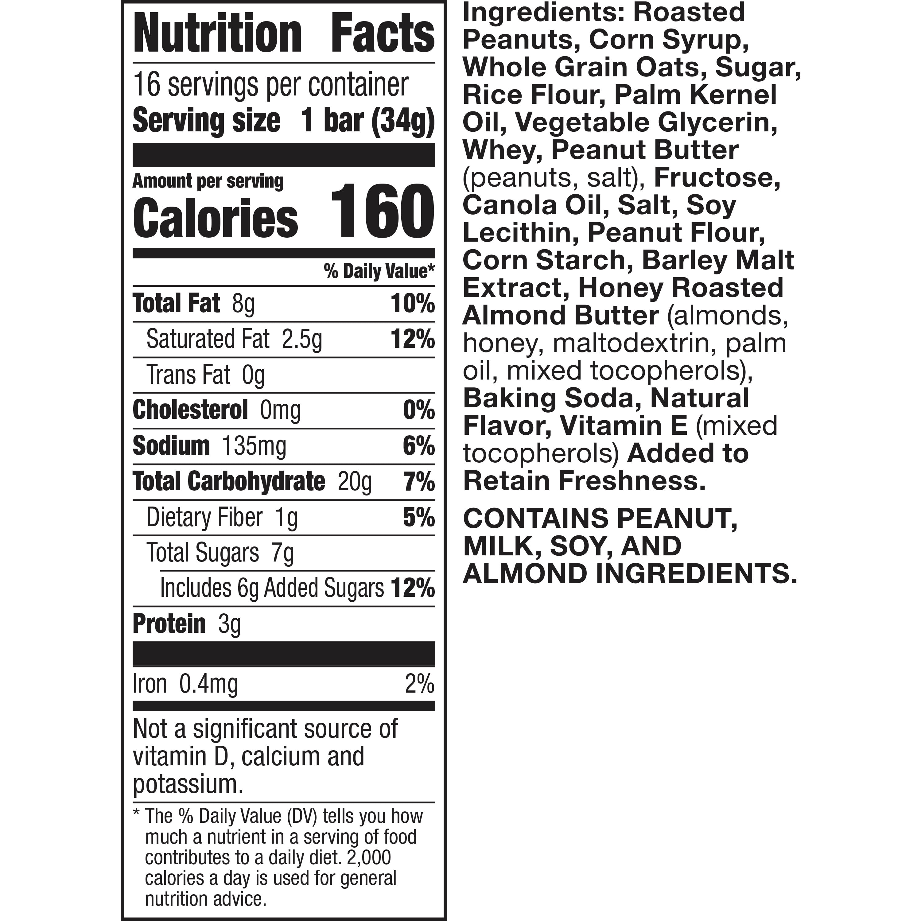 Nature Valley Sweet and Salty Nut Peanut Granola Bar