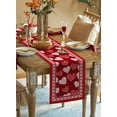 thumbnail image 5 of Valentine'S Day Love Table Runner Country Wedding Decoration Table Mats Tablecloth for Home Dining Holiday Party Decor, 5 of 7