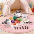 thumbnail image 6 of Kids Cooking Toy Kitchen Set Pretend Play Food With Cutting Fruit Vegetables Educational Toddler Toys, 6 of 6