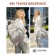 thumbnail image 3 of Mochila de viaje LOVEVOOK de 40 litros para mujer con compartimento para portátil de 17 pulgadas, 3 of 9