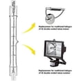 thumbnail image 3 of Y-Loong 5 Pack R7S Halogen Bulb 118Mm 200W 230V, R7S Halogen Rod 118Mm, Halogen Bulb R7S Dimmable Halogen Rod Lamp For Building Spotlight, Work Landscape Ligh, 3 of 5