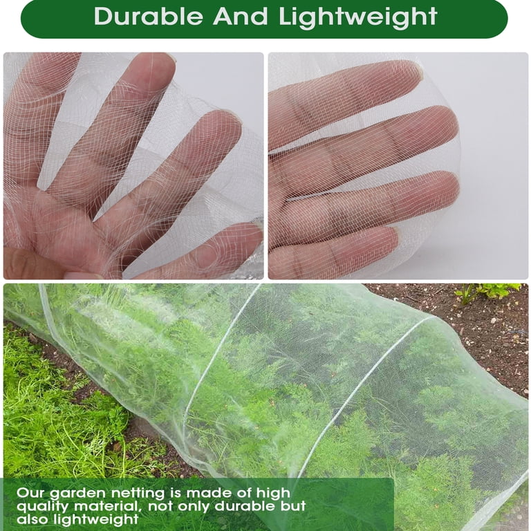 MQ Ultra Fine Mesh Garden Netting, 10' x 20' Plant Cover photo 4