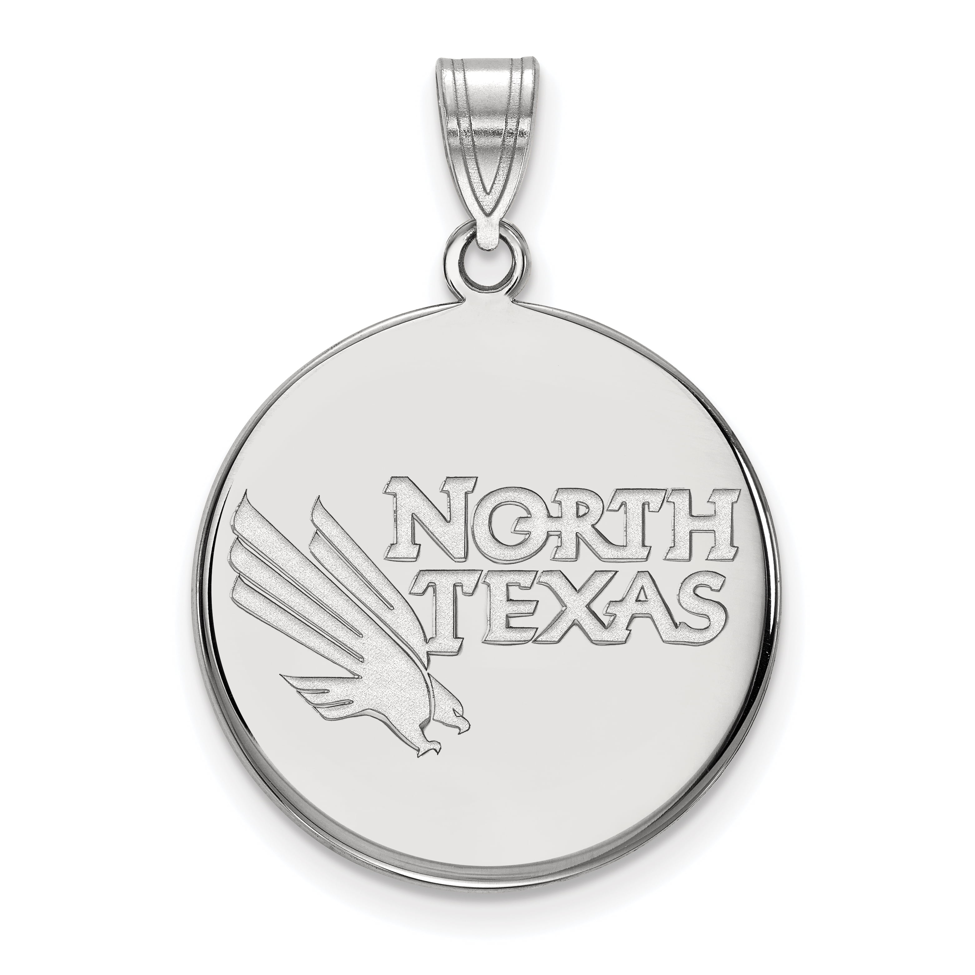 Sterling Silver San Francisco State University X-Large Disc Pendant by LogoArt