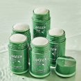 thumbnail image 2 of Mascarilla de barro de té verde en barra para humectar el rostro, limpieza profunda, mascarilla de arcilla sólida de berenjena, purificación de puntos negros, poros, cuidado facial B Berenjena, 2 of 5