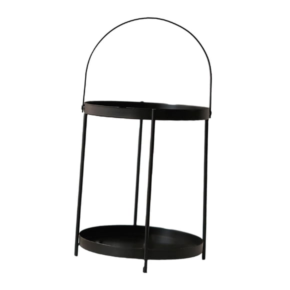 Tnarru Desktop Storage Rack Perfume Stand Multifunction Showcase Iron Cosmetic Display Holder Organizer for Dresser Dorm Living Room Double Layer