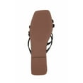 thumbnail image 6 of French Connection Women's North West Rope Padded Insole Leather Slide Sandals – Size 11, 6 of 6