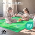 thumbnail image 4 of ODIKA 5'x7' Machine Washable Non-Slip Area Rug, Geometric with Layered High Traffic Rug, Green, 147176, 4 of 7