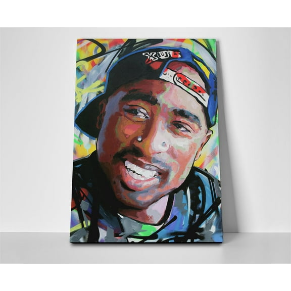Tupac Poster or Wrapped Canvas