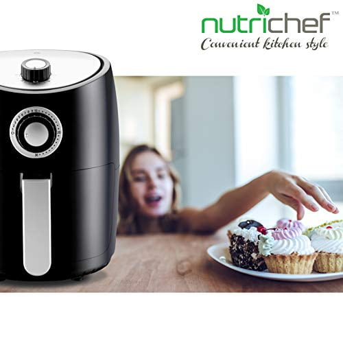 Air Fryer Oven 2 Quart 1000w Power Oilless Dry Fryer Machine Large Capacity Family Size Air Fryer With Basket Removable Deep Non stick Teflon Fry