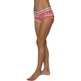 thumbnail image 5 of Secret Santa Womens Hipster Panties 2 Pk Holiday Underwear Briefs, Red, Size: Large, 5 of 5