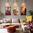 thumbnail image 2 of Hieng 3 Pieces Music Wall Art Vintage Guitar Saxophone Piano Pictures Musical Instruments Canvas Prints Jazz Artwork for Home Decor Unframed, 2 of 6