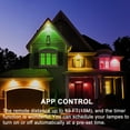 thumbnail image 2 of Bluetooth Smart RGB Flood Light APP Controlled Smart Color Changing Light Waterproof Timing, 2 of 7
