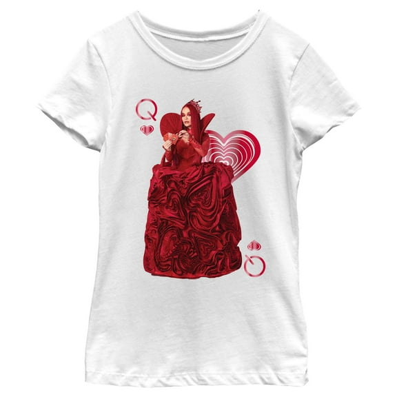 Girl's The Descendants Queen of Hearts Graphic T-Shirt