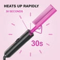 thumbnail image 6 of DAN Technology 2 in 1 Electric Hot Comb Iron 450 for Black Hair Wigs Beard,Double Side Teeth Creamic Heat Pink Pressing Comb with Keratin & Argan Oil, 6 of 6