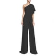 thumbnail image 2 of Mono de mujer con mangas abullonadas, pantalón de vestir, vestido de banquete informal, 2 of 6