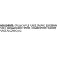 thumbnail image 5 of Plum Organics | Smoothie Mashups | Organic On-The-Go Squeeze Kids Snacks | Applesauce, Blueberry & Carrot | 3.17 Ounce Pouch (24 Total), 5 of 6